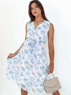 Sukienki>Dstreet Sukienka CARIBBEA biała EY2499