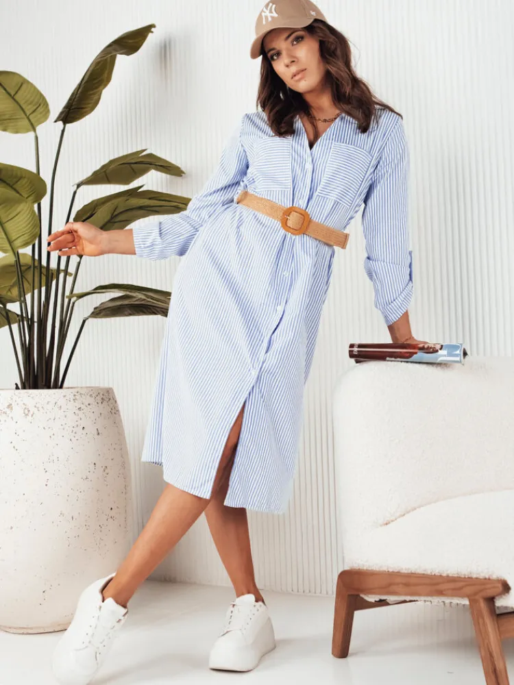 Sukienki>Dstreet Sukienka ELAINA błękitna EY2440