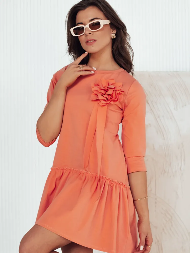 Sukienki>Dstreet Sukienka ESTACIA ceglana EY2467