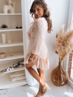 Sukienki>Dstreet Sukienka GABRIELA różowa EY2329