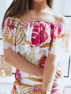 Sukienki>Dstreet Sukienka hiszpanka LOSA biała EY1525