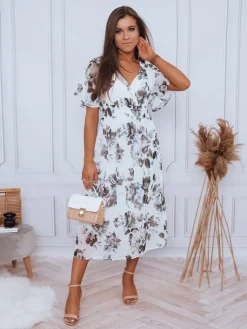 Sukienki>Dstreet Sukienka LUNNA biała EY1775