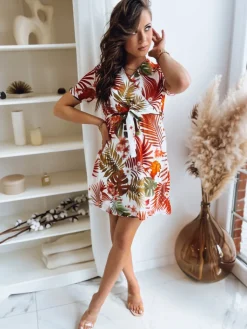 Sukienki>Dstreet Sukienka MAINA biała EY2316