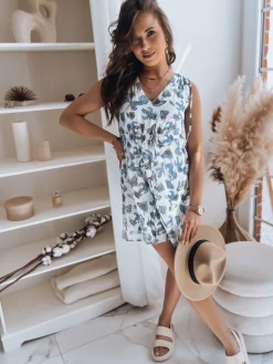 Sukienki>Dstreet Sukienka SOPHIE biała EY2305