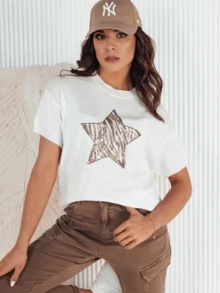 Swetry Damskie|T-Shirty Damskie>Dstreet Sweter damski DAIMUS ecru MY2322