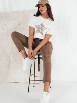 Swetry Damskie|T-Shirty Damskie>Dstreet Sweter damski DAIMUS ecru MY2322