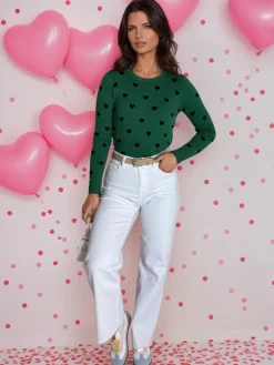 Swetry Damskie>Dstreet Sweter damski FREYJA zielony MY2065