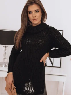 Swetry Damskie>Dstreet Sweter damski LOVISA czarny MY0974