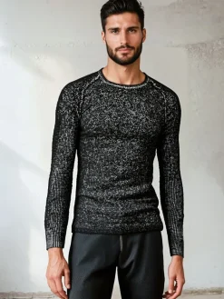 Swetry Męskie>Dstreet Sweter męski czarny WX2311