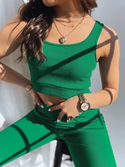 T-Shirty Damskie>Dstreet Top damski MY DARLING zielony RY2173