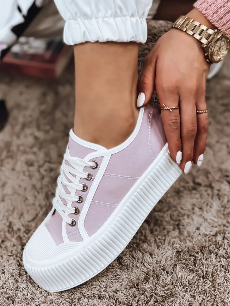 Trampki|Buty Sportowe>Dstreet Trampki damskie ELIDA fioletowe ZY0144