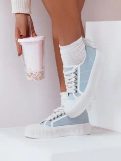 Trampki|Buty Sportowe>Dstreet Trampki damskie ELIDA niebieskie ZY0145