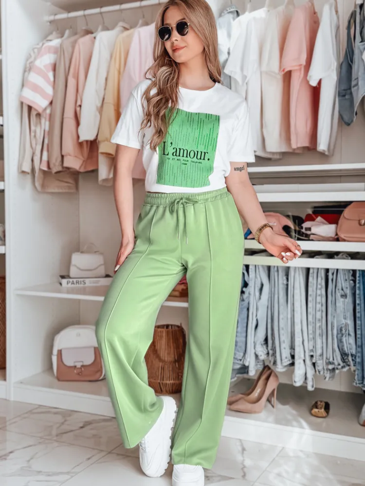 T-Shirty Damskie>Dstreet T-shirt damski LAMOUR biały RY2586