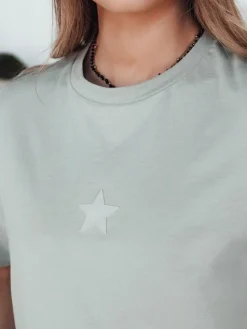 T-Shirty Damskie>Dstreet T-shirt damski STARZ miętowy RY2544