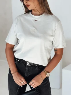 T-Shirty Damskie>Dstreet T-shirt damski STARZ pistacjowy RY2559