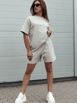 T-Shirty Damskie>Dstreet T-shirt damski SWAN pistacjowa RY2533