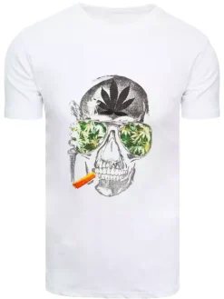 Koszulki Męskie>Dstreet T-shirt męski biały RX4922