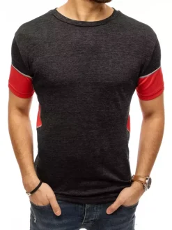 Koszulki Męskie>Dstreet T-shirt męski czarny RX4515