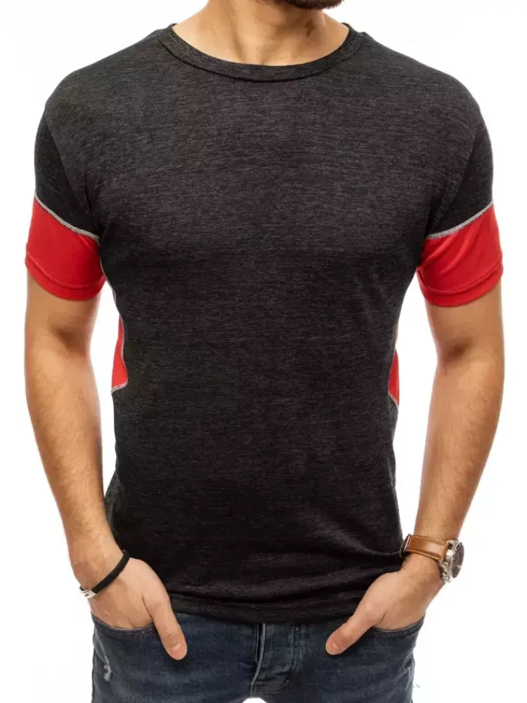 Koszulki Męskie>Dstreet T-shirt męski czarny RX4515