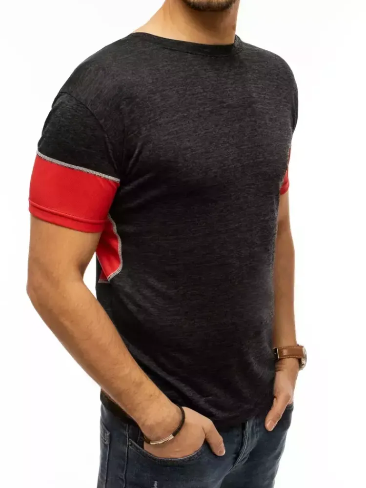 Koszulki Męskie>Dstreet T-shirt męski czarny RX4515