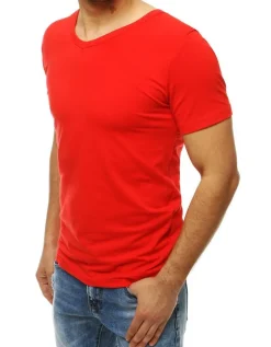 Koszulki Męskie>Dstreet T-shirt męski czerwony RX4116