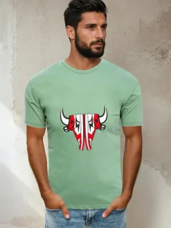 Koszulki Męskie>Dstreet T-shirt męski jasnozielony RX4930