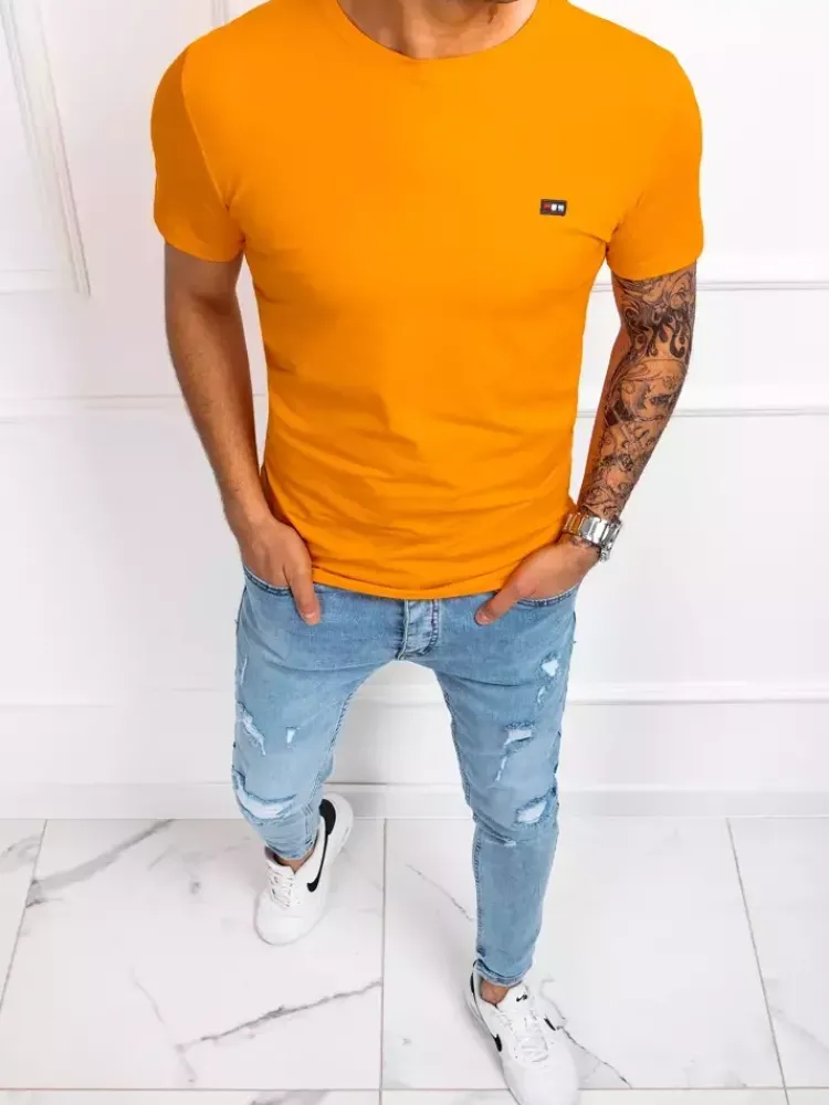 Koszulki Męskie>Dstreet T-shirt męski pomarańczowy RX4806