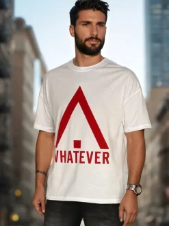 Koszulki Męskie>Dstreet T-shirt męski z nadrukiem biały RX5665